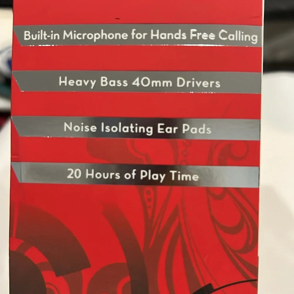 Maxell 199793 Bass 13 Wireless Headphone with Mic - Black - New - Picture 6 of 6